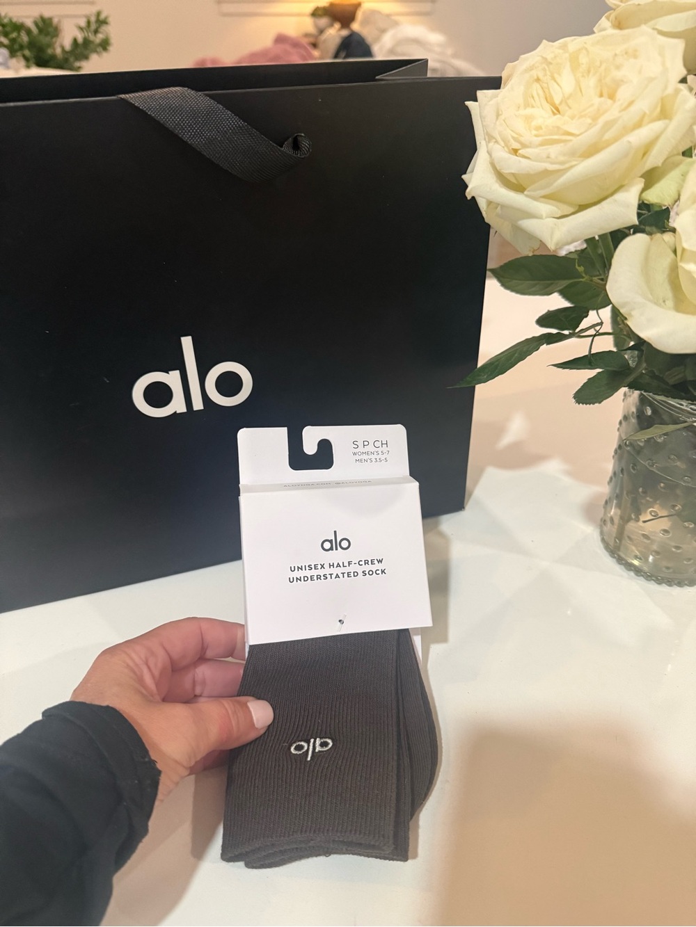 Socks (Alo Unisex Half-Crew)